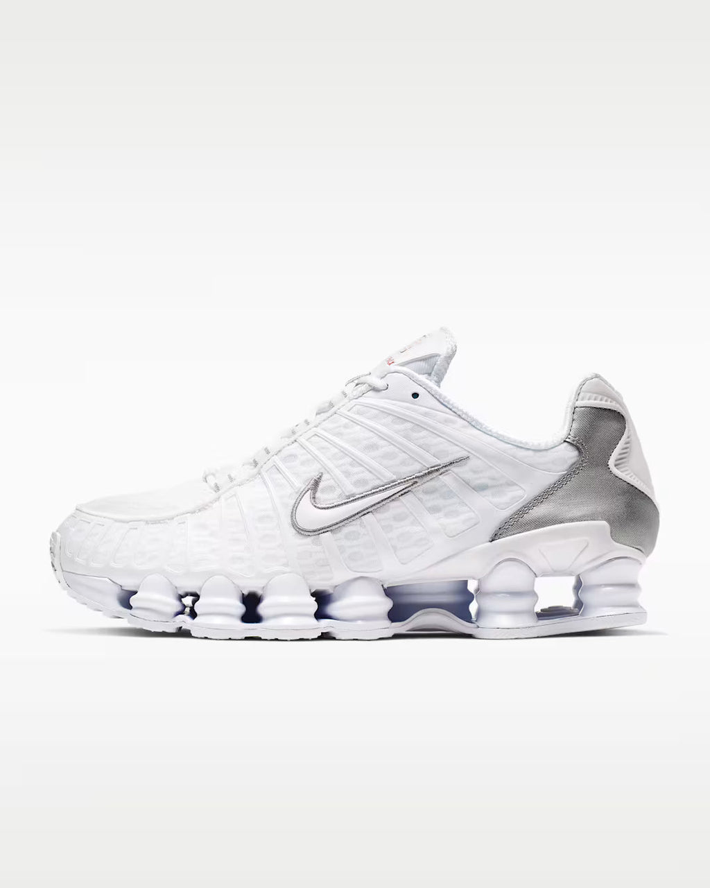 Nike Shox TL White Metallic Silver