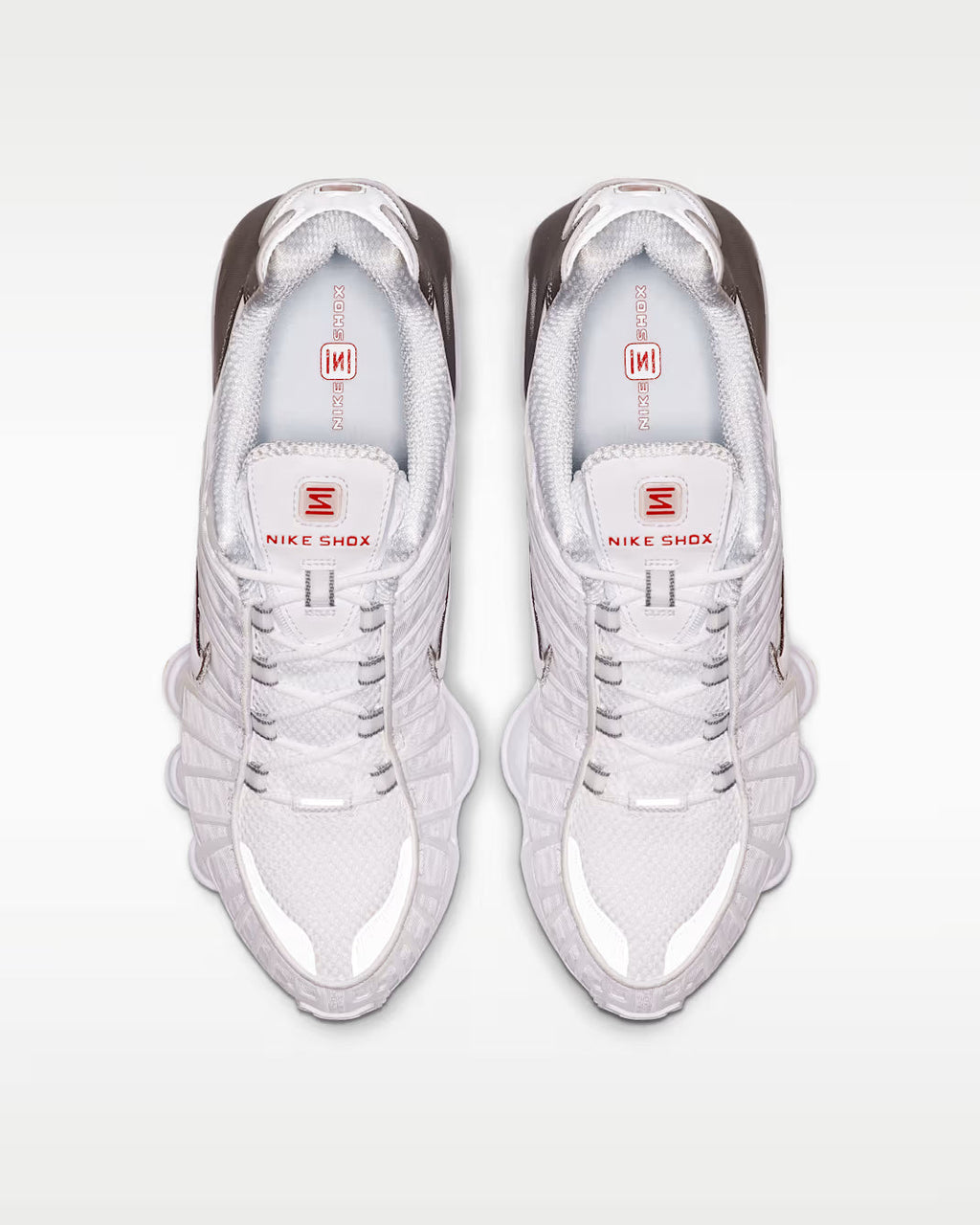Nike Shox TL White Metallic Silver