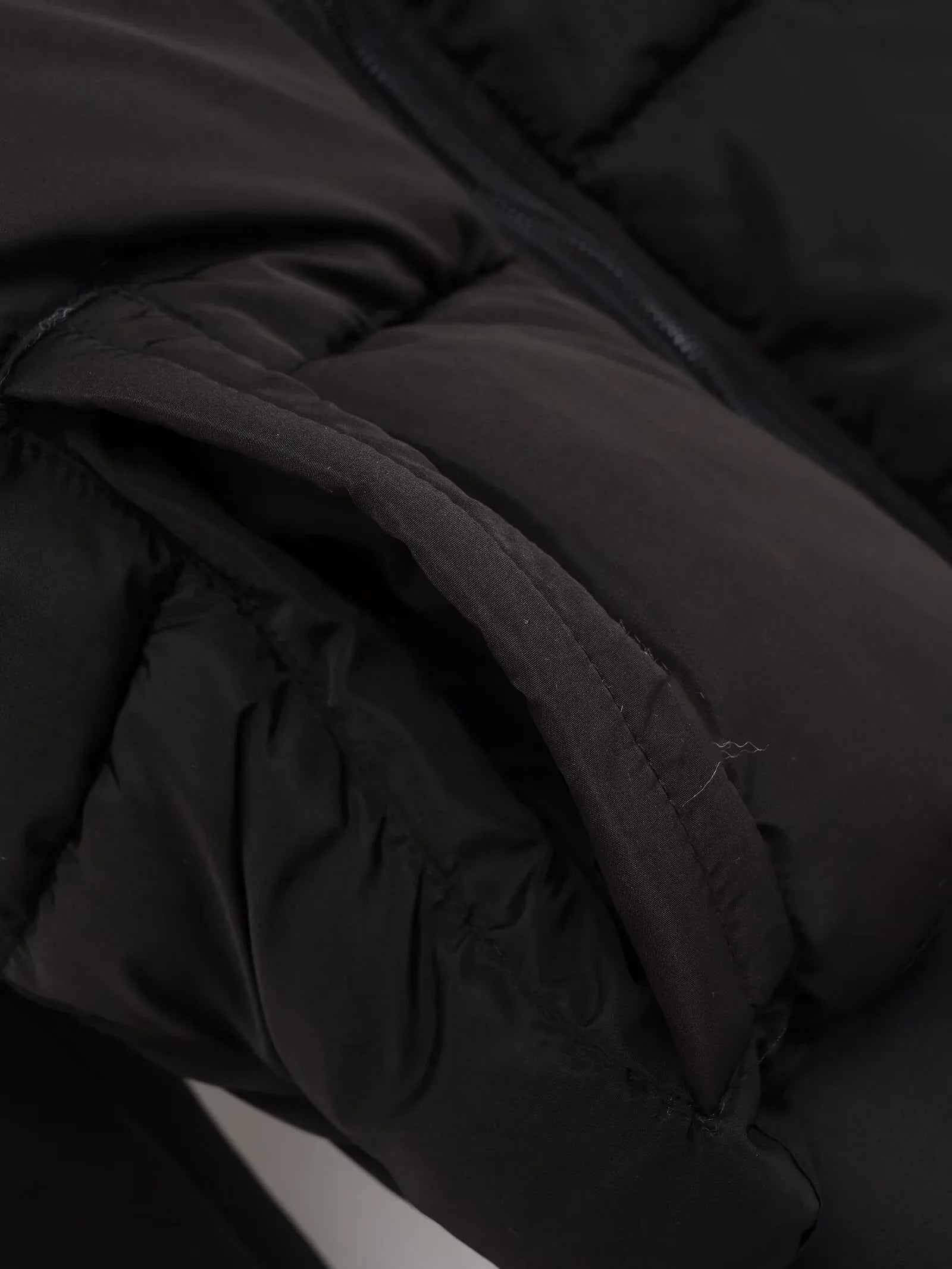 blouson femme fermeture zippée détail