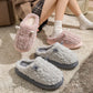chaussons femme peluche motif cartoon 2
