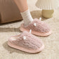 chaussons hiver bout fermé intérieur