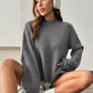 détail maille pull femme confortable