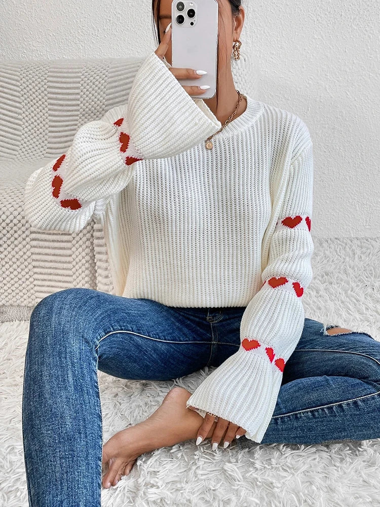 pull femme col rond maille douce