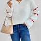 pull femme couleur unie style quotidien