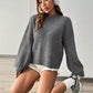 pull femme court style décontracté