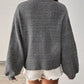 pull femme maille douce manches longues
