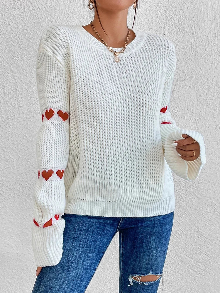 pull femme porté tenue décontractée