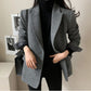 veste femme mi-longue manches longues