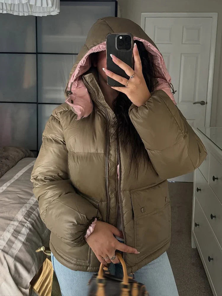 veste matelassée femme coupe confortable